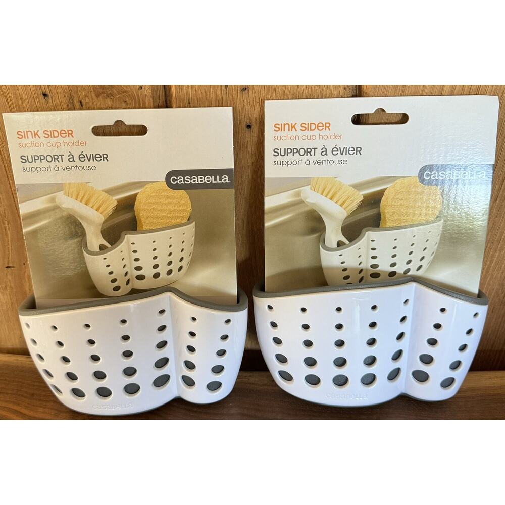 Lot Of (2) Casabella - Casabella Sink Sider, Suction Cup Holder